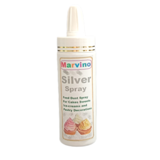 Marvino Food Dust Powder Color Spray (Silver)