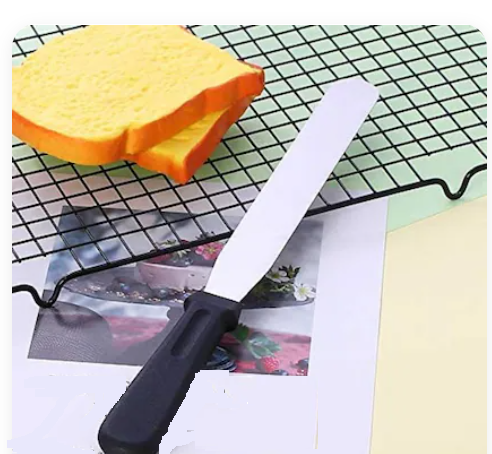 Cake Icing Spatula (Knife Set of 2) for Cake Decoration - Image 4
