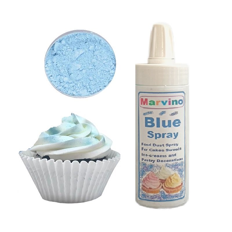 Marvino Food Dust Powder Color Spray (Blue) - Image 2