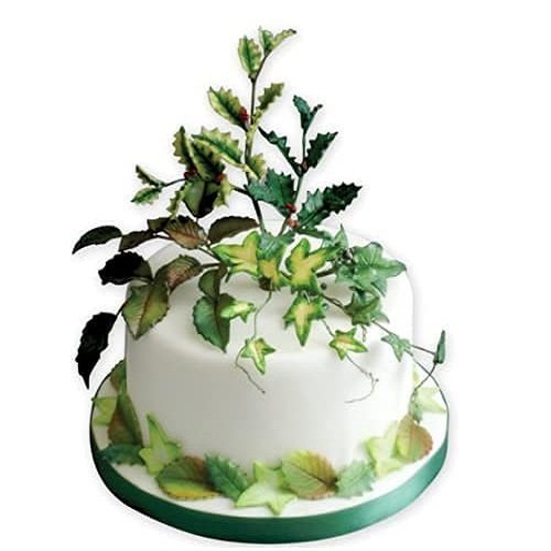 3-Piece Leaf Cutters Small Set Plunger Tool Fondants For Cake - Image 6