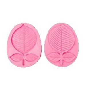 Pink Silicone Leaf Mould