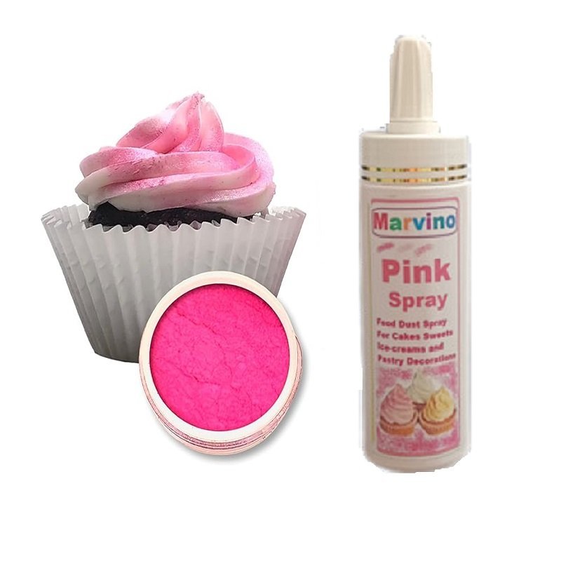 Marvino Food Dust Powder Spray (Pink) - Image 2