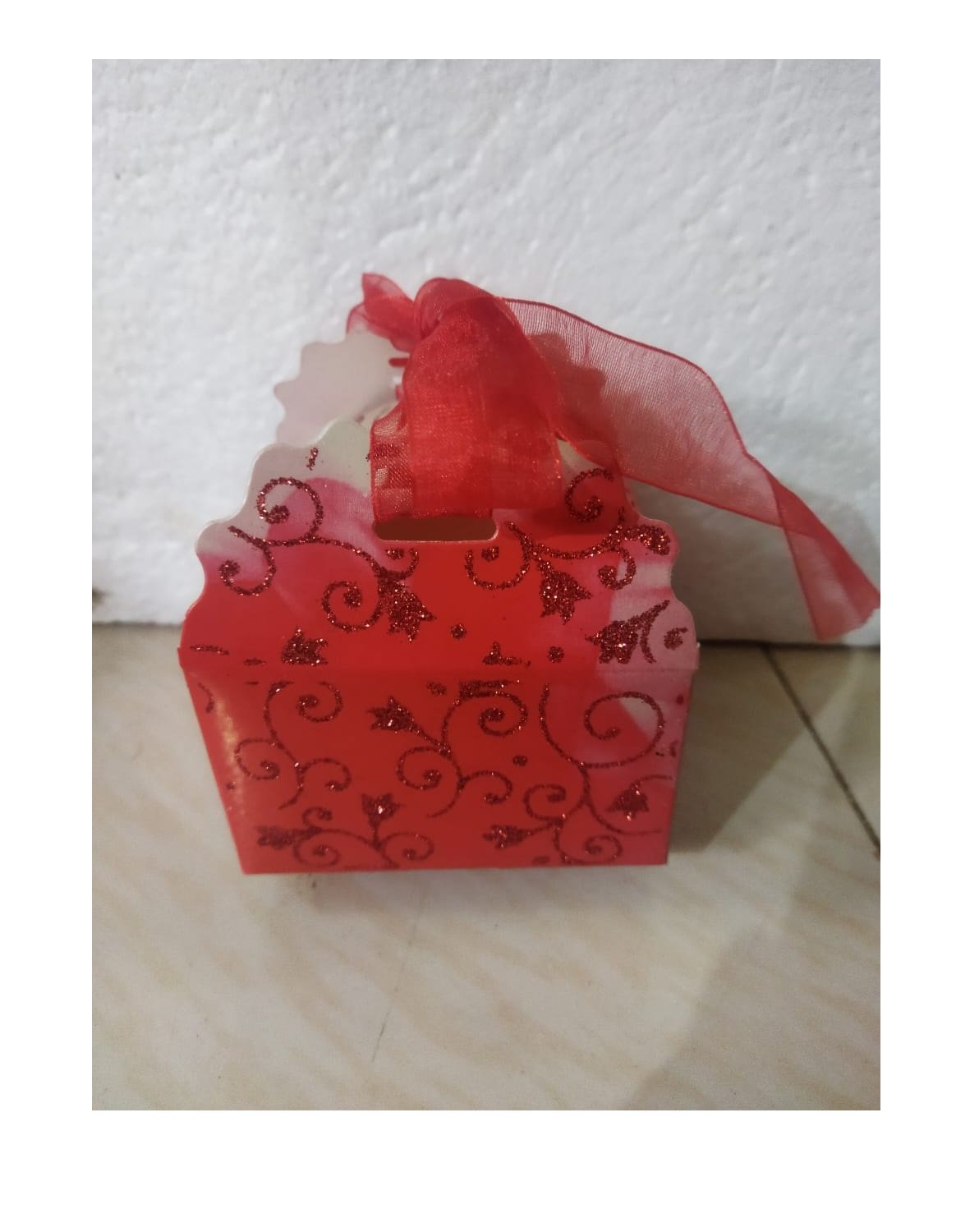 Special Red Colour Chocolate Diwali Box(Pack of 10)